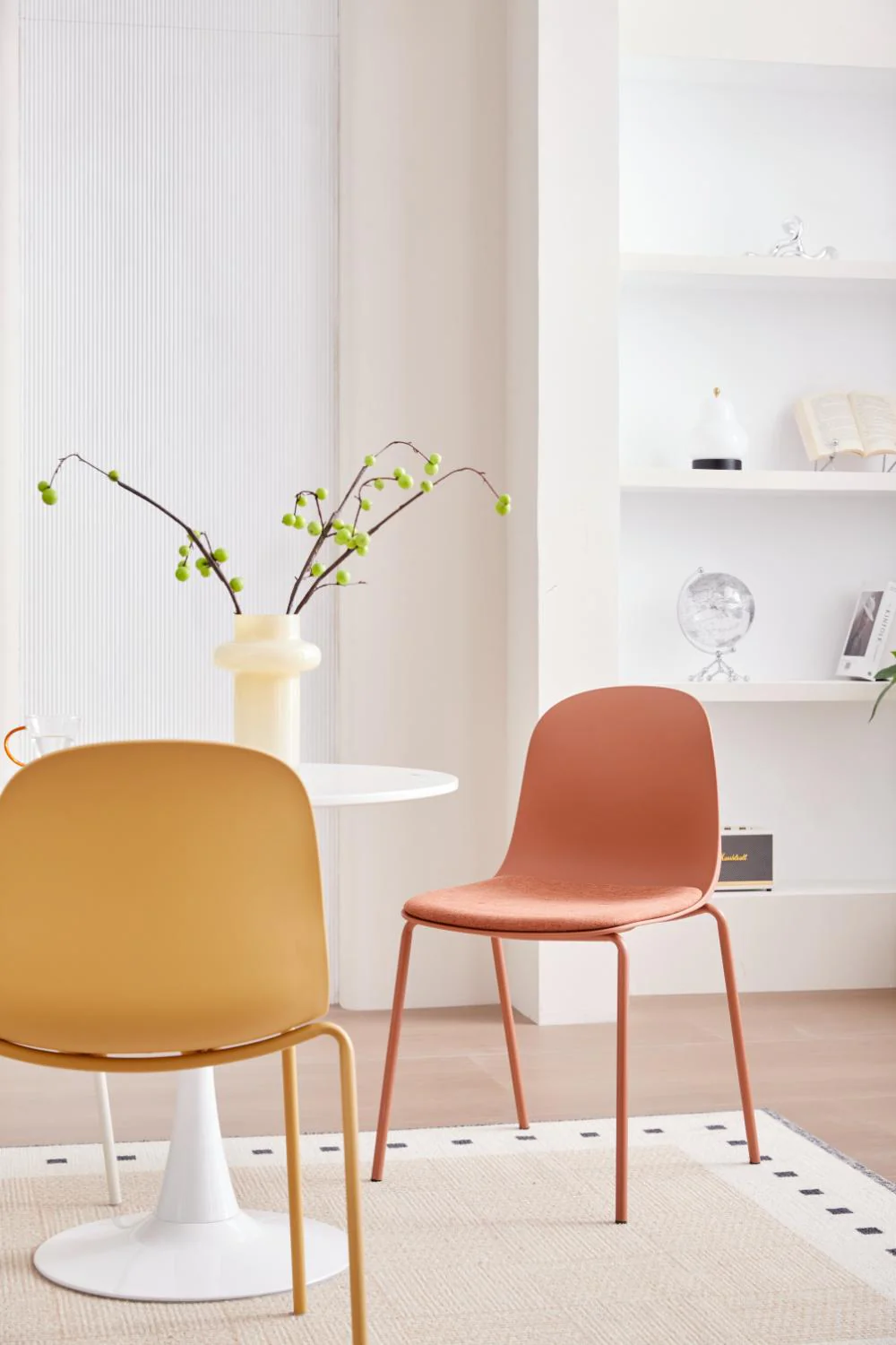 Silla con Cojín Aiara, Color Gris Oscuro, Diseño Moderno - Image 11