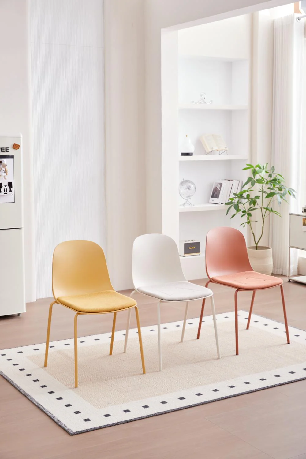 Silla con Cojín Aiara, Color Gris Oscuro, Diseño Moderno - Image 12