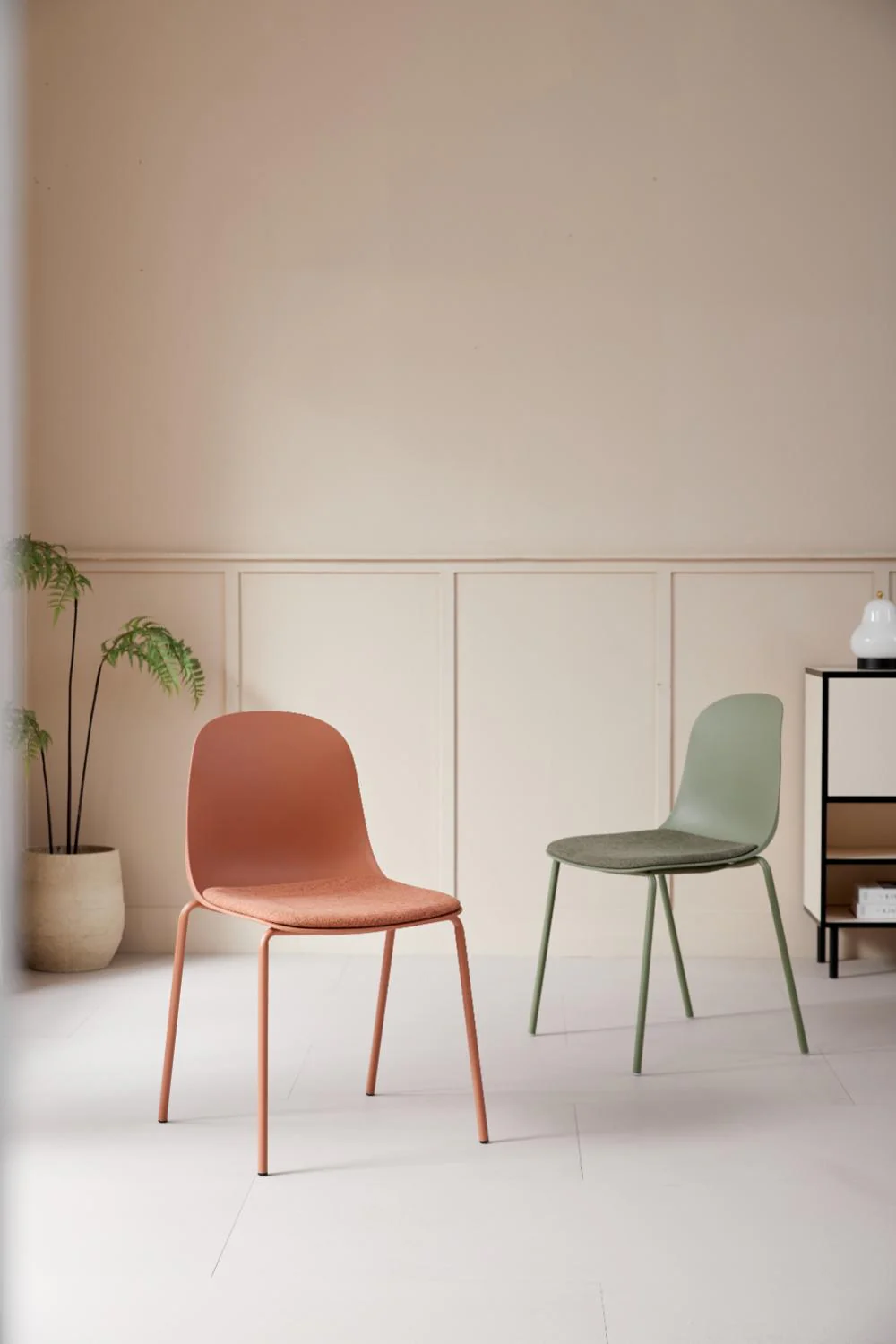 Silla con Cojín Aiara, Color Gris Oscuro, Diseño Moderno - Image 7