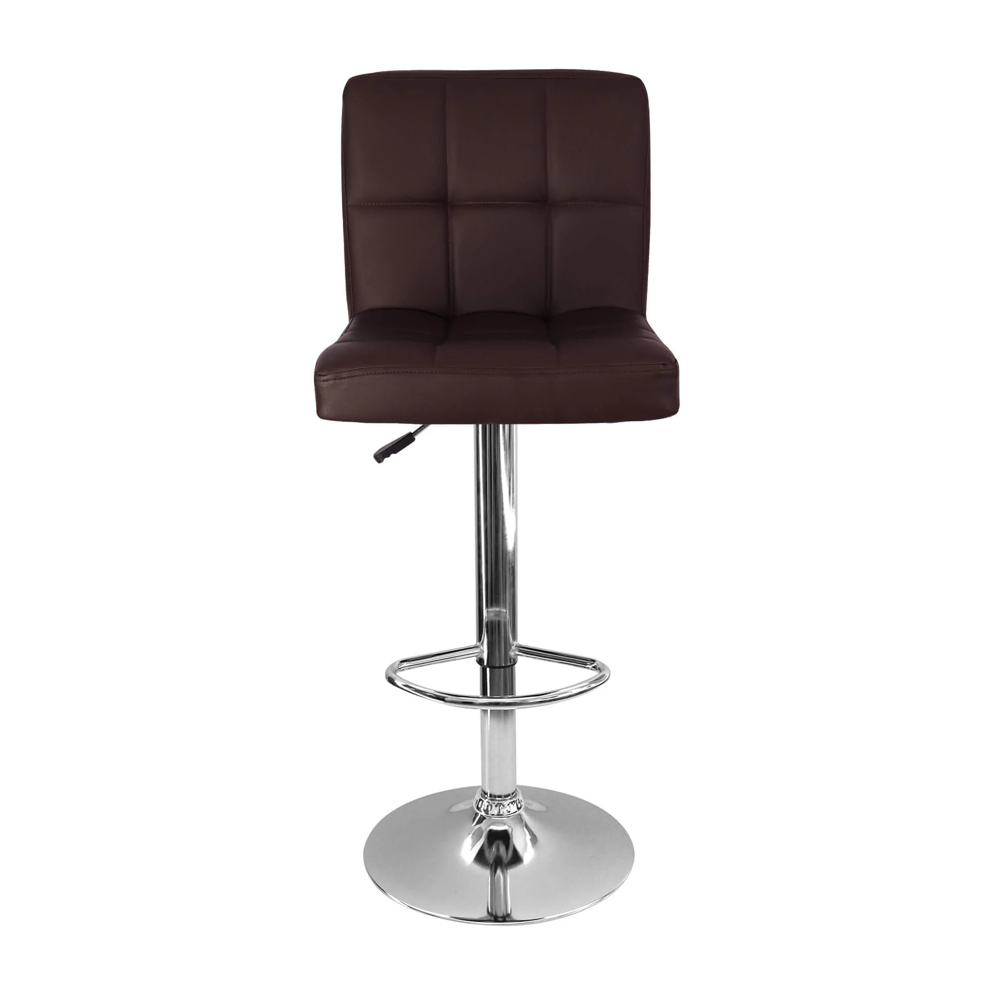 Silla de barra confort color café