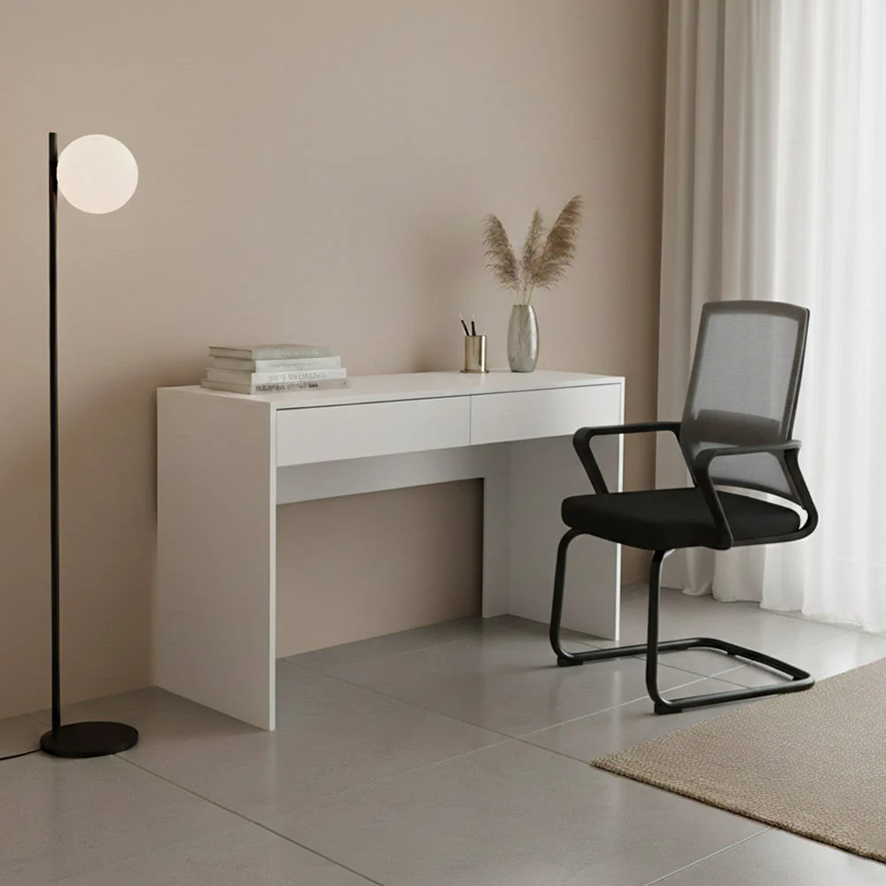 Silla de Escritorio Prestige, Gris, ergonómica con reposabrazos - Image 2