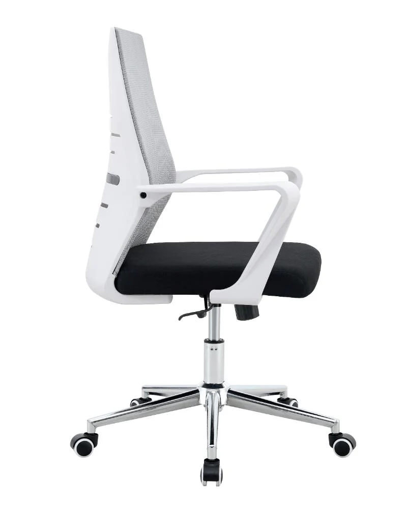 Silla de Escritorio Vertex, Gris, ergonómica con reposabrazos - Image 5