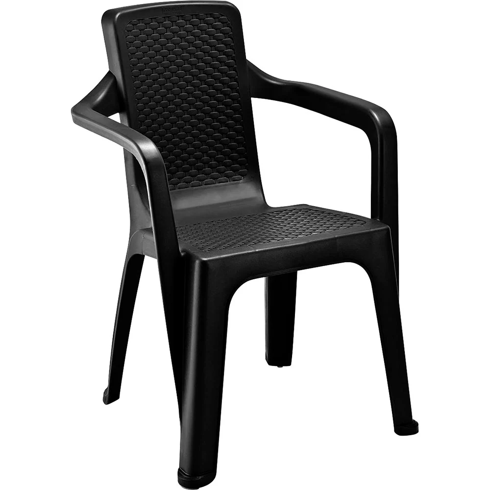 Silla eterna con brazos negra marca Rimax - Image 3