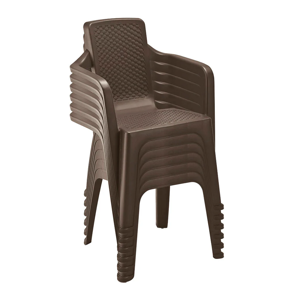Silla eterna con brazos wengue marca Rimax - Image 6