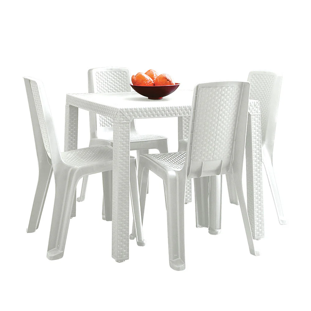 Silla eterna sin brazos blanco arena marca Rimax - Image 3