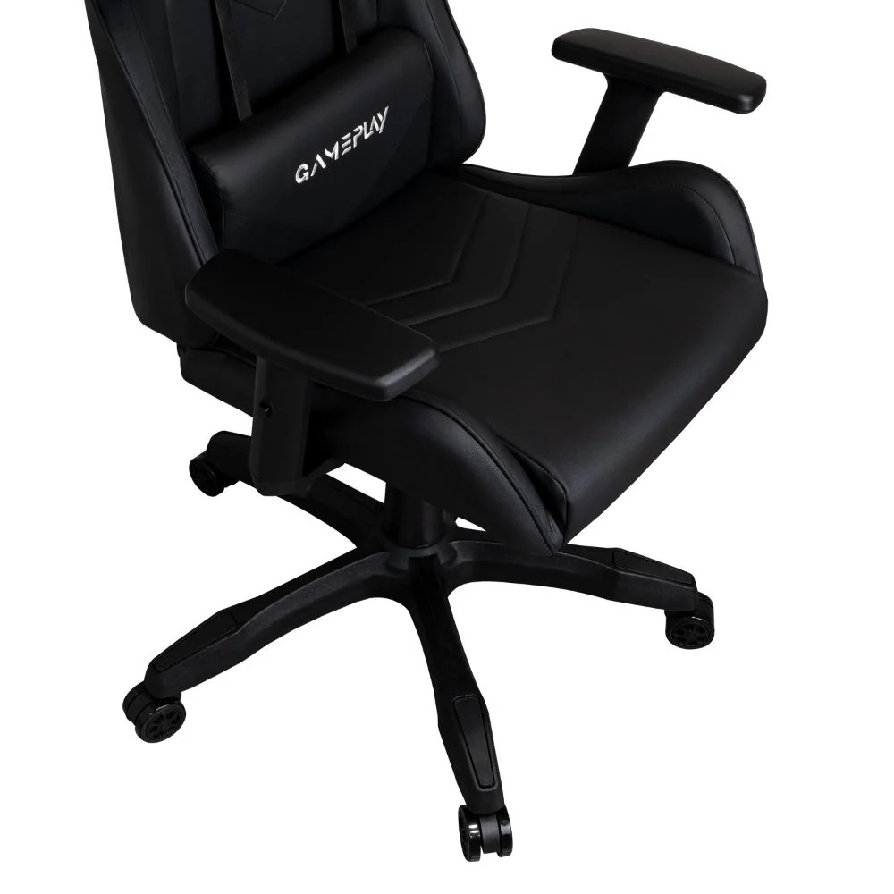 Silla Gamer X-71, Wengue, con Cómodo Espaldar y Rodachines - Image 9