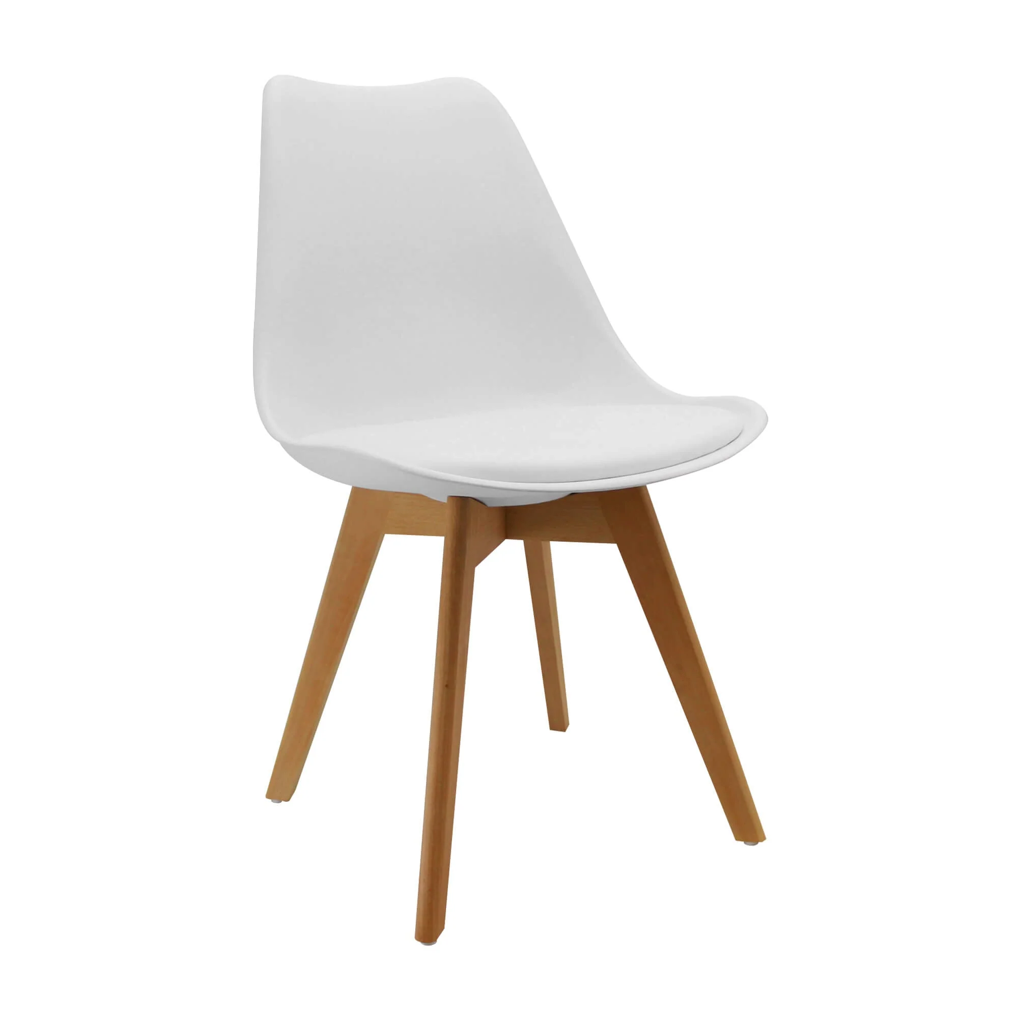 Silla de comedor joly color blanco - Image 2