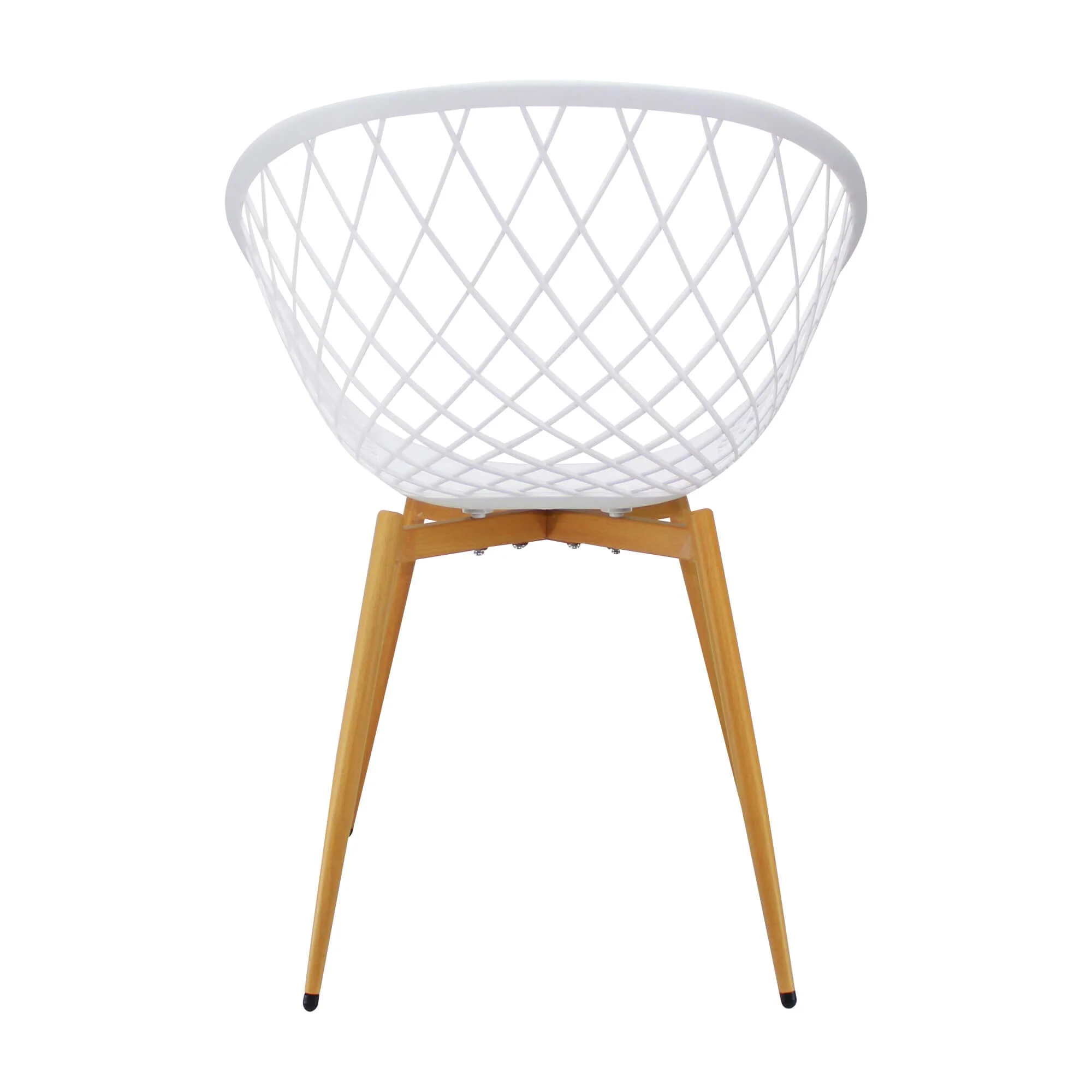 Silla de comedor loa color blanco - Image 2