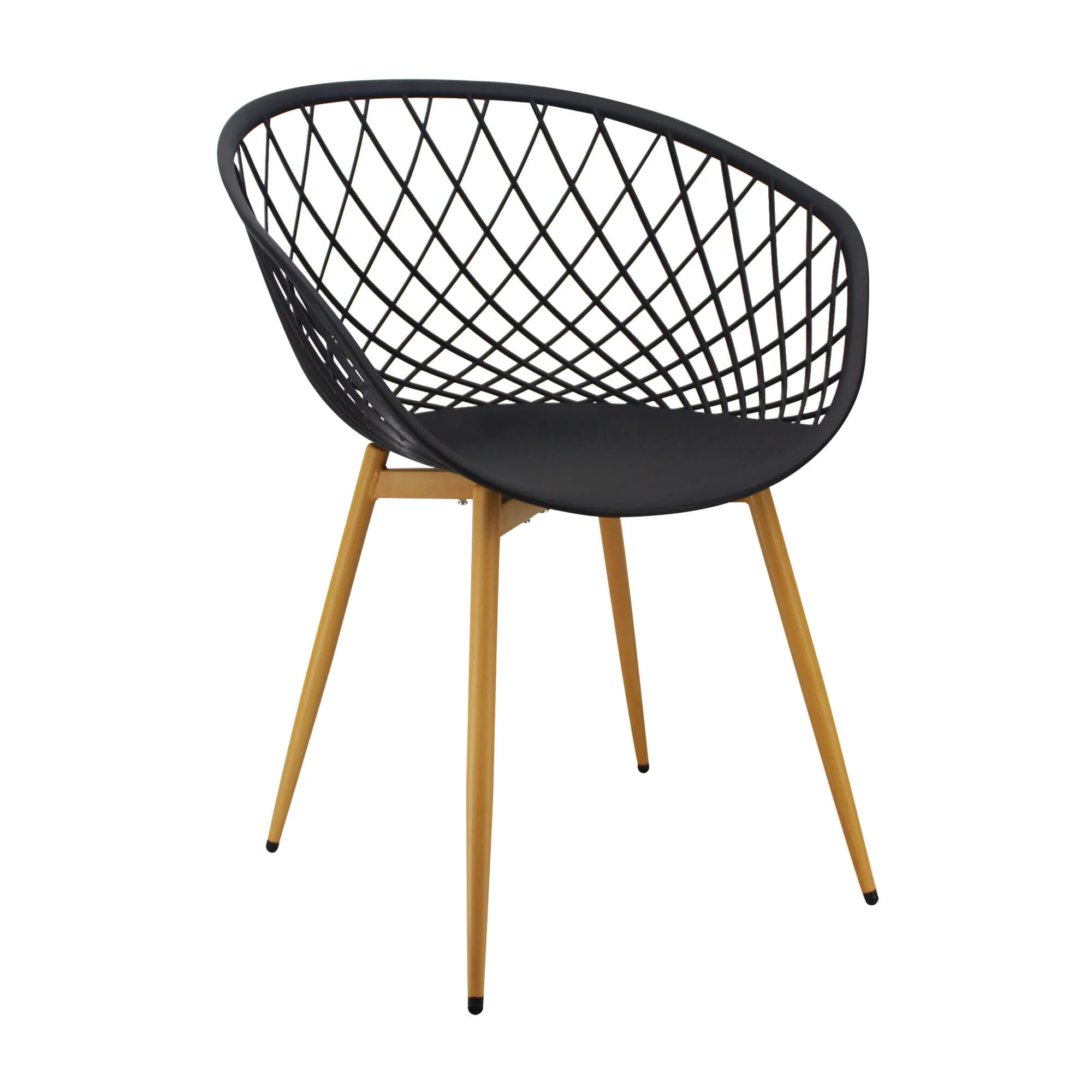 Silla de comedor loa color negro - Image 2