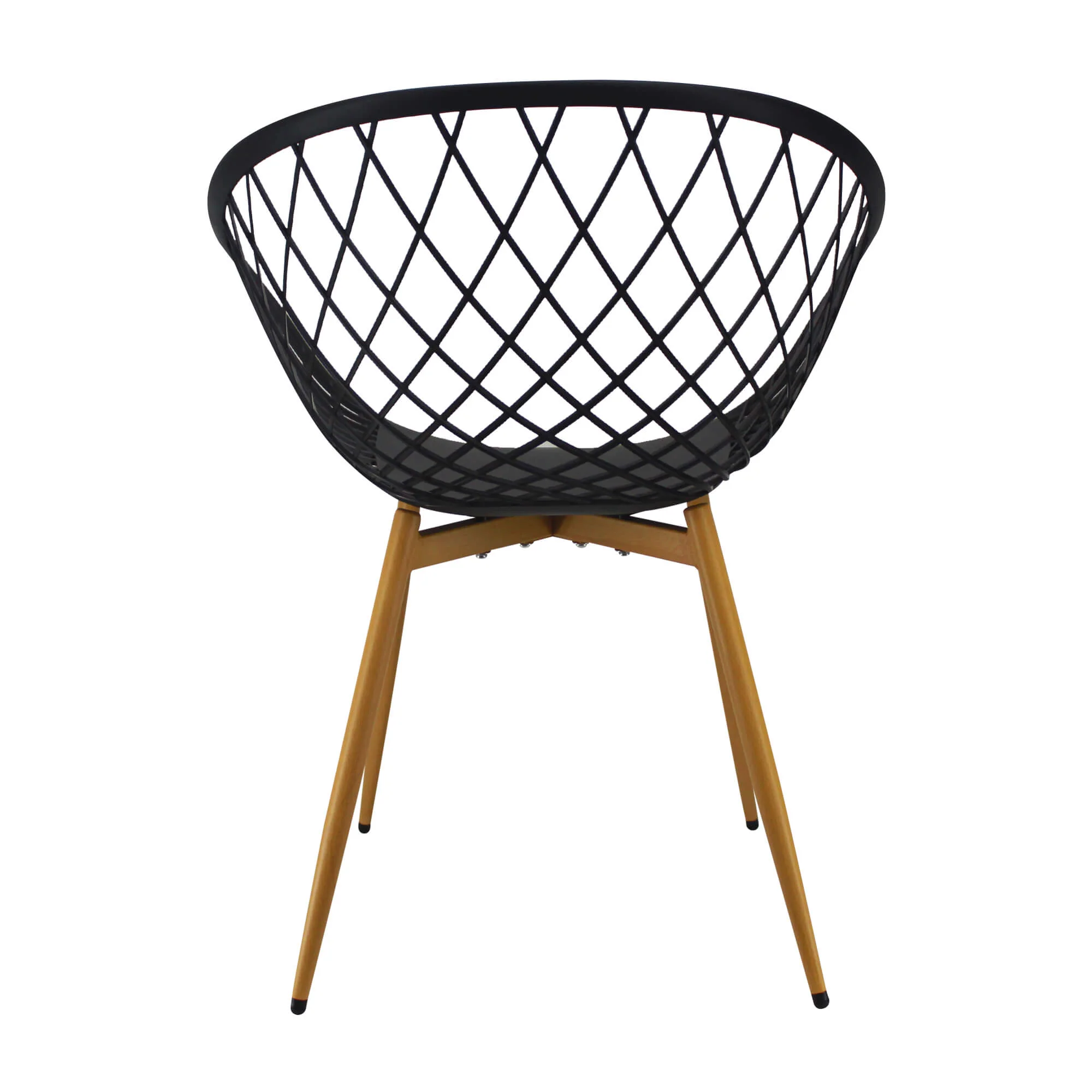Silla de comedor loa color negro - Image 4