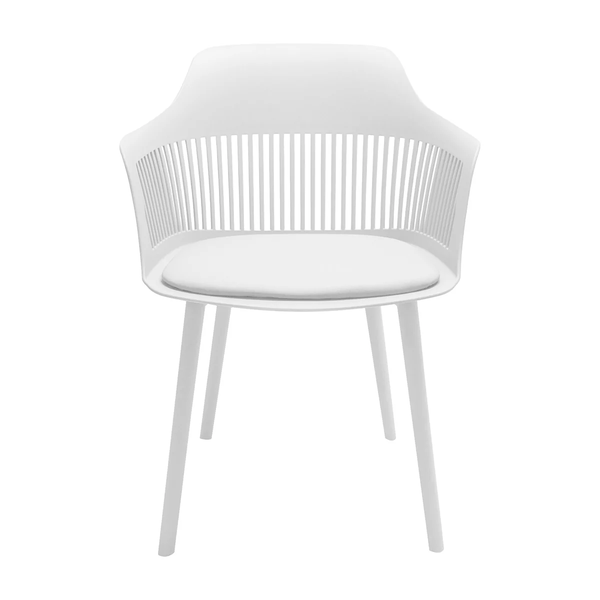 Silla de comedor mena color blanco