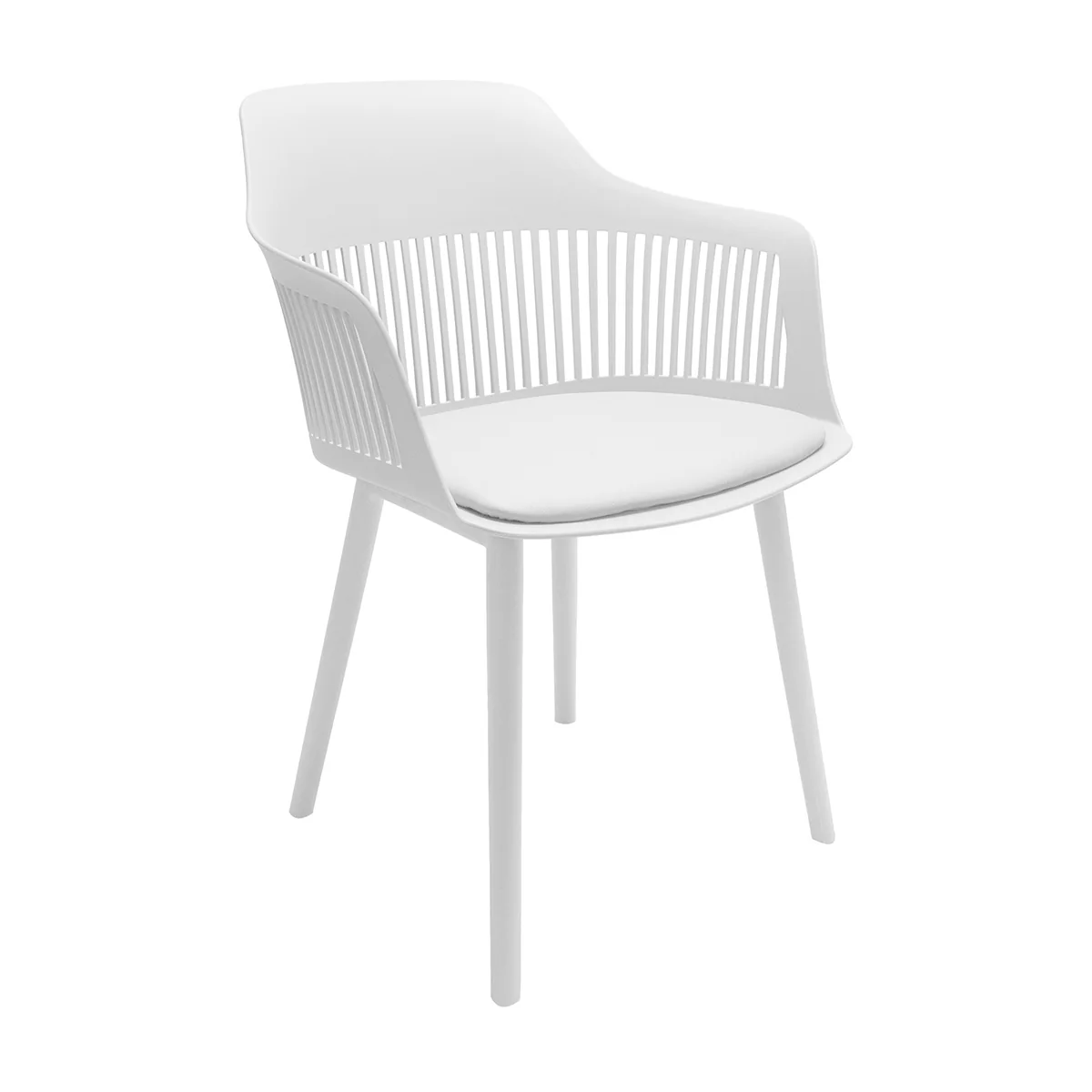 Silla de comedor mena color blanco - Image 5
