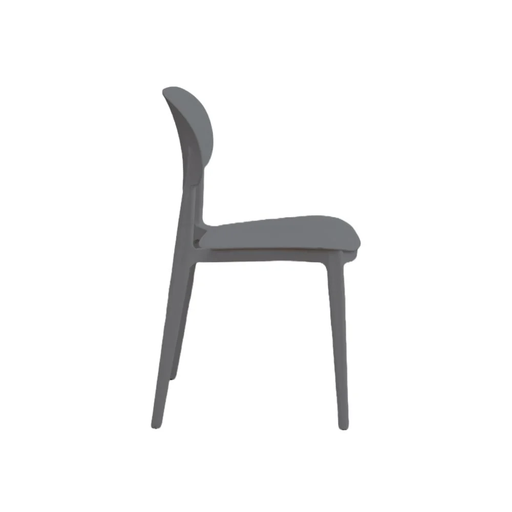Silla Milan, Color Gris Oscuro, Con espaldar y diseño Moderno - Image 8