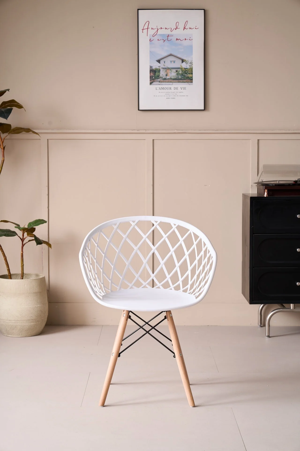 Silla Oasis con Brazos, Color Blanco, Con espaldar - Image 5