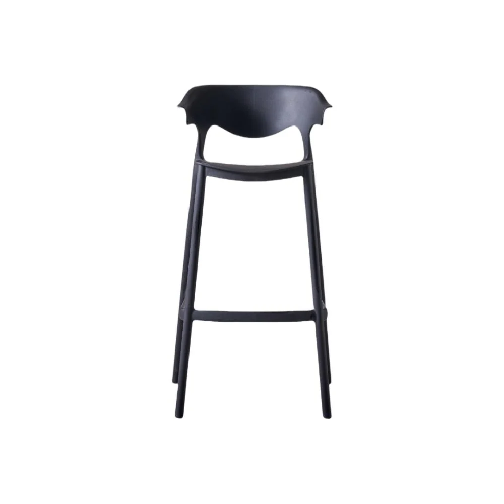 Silla para Bar Elena, Color Negro, Diseño Moderno - Image 8