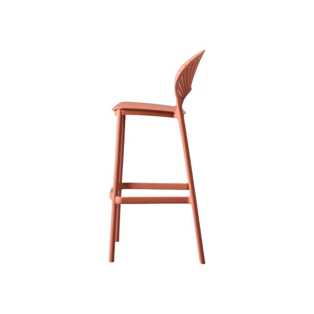 Silla para Bar Paraiso, Color Terracota, Diseño moderno - Image 10