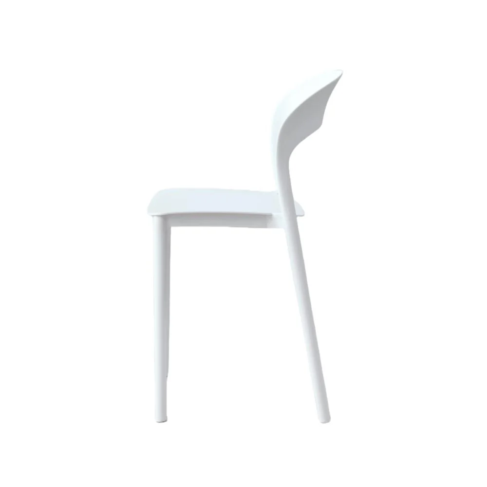 Silla Patrick, Color Blanco, Con espaldar y diseño Moderno - Image 13