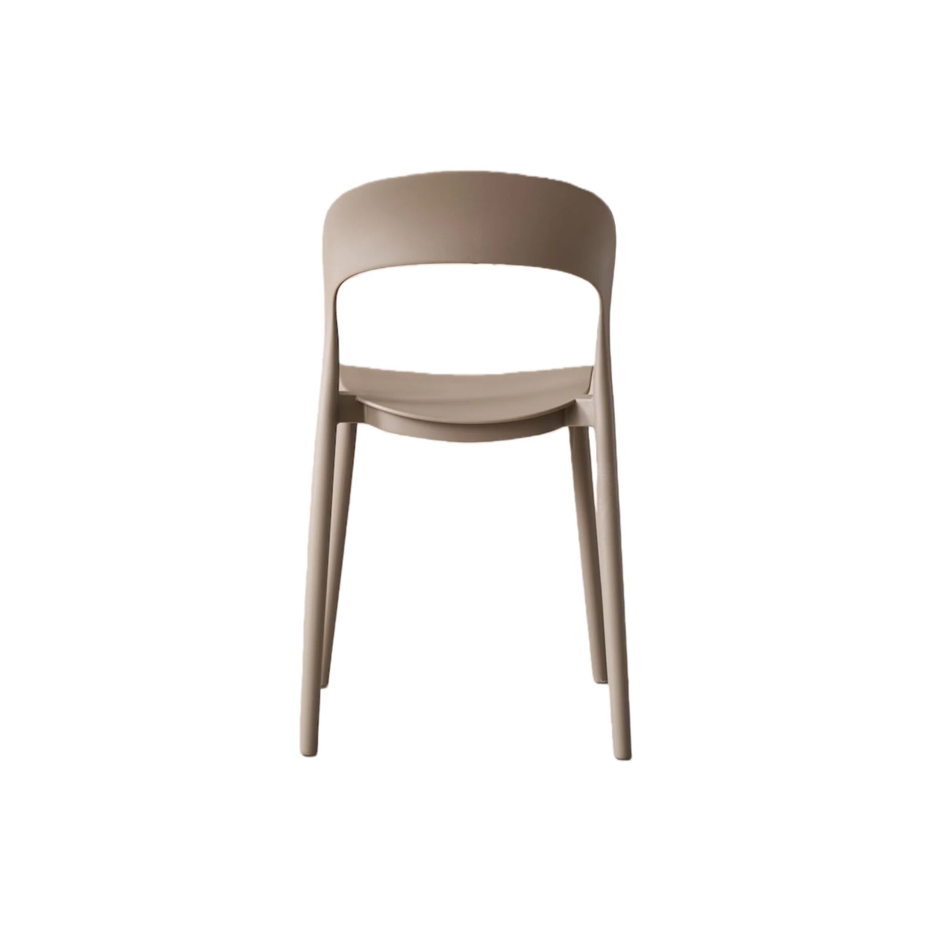 Silla Patrick, Color Taupe, Con espaldar y diseño Moderno - Image 10