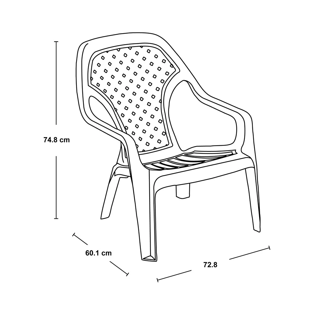 Silla playera rojo marca Rimax - Image 3