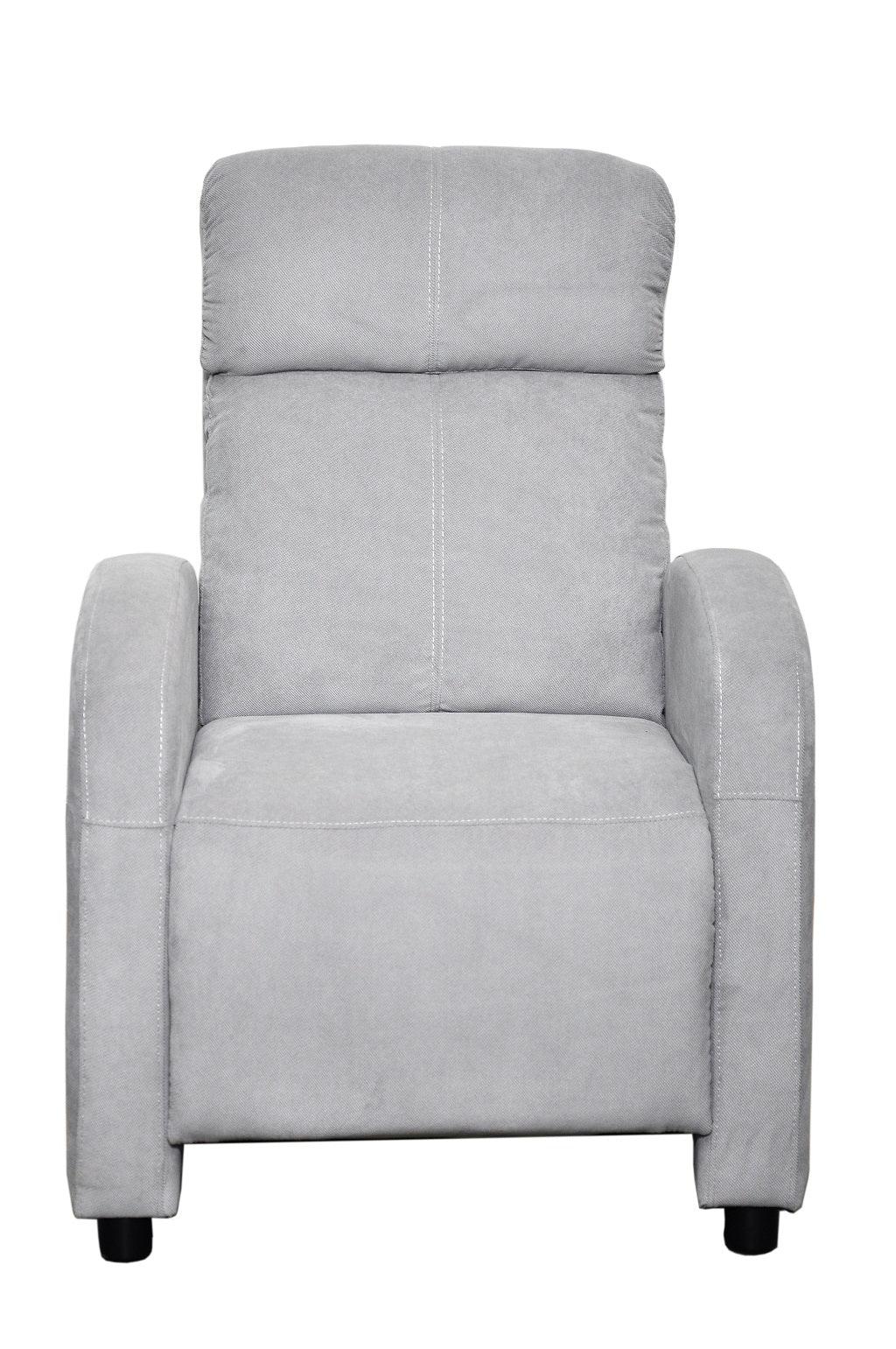 Silla Reclinable Inoa, Gris, con Sistema Reclinable  Para Mayor Comodidad - Image 2