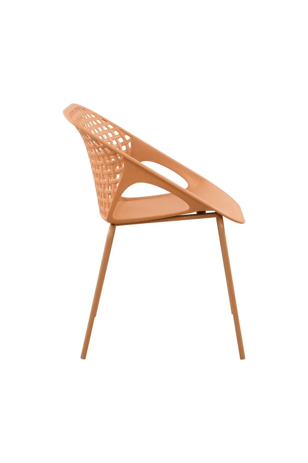 Silla Senit con Brazos, Color Naranja, Con espaldar y diseño Moderno - Image 4