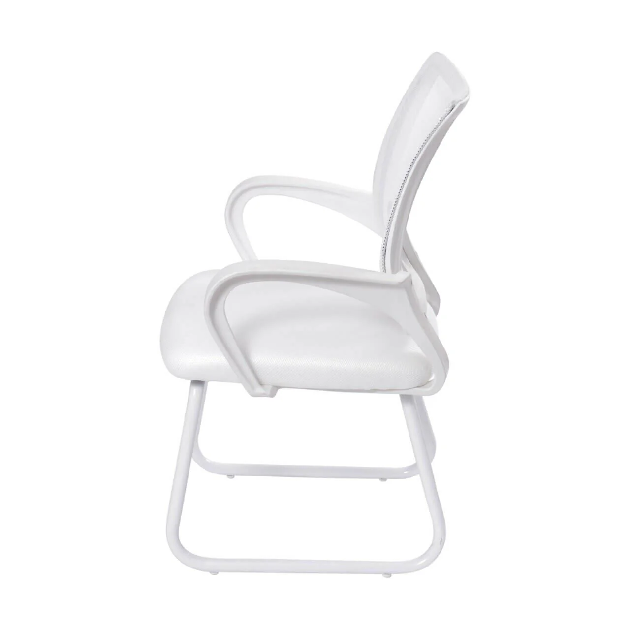 Silla interlocutora tok fija escritorio color blanco - Image 2