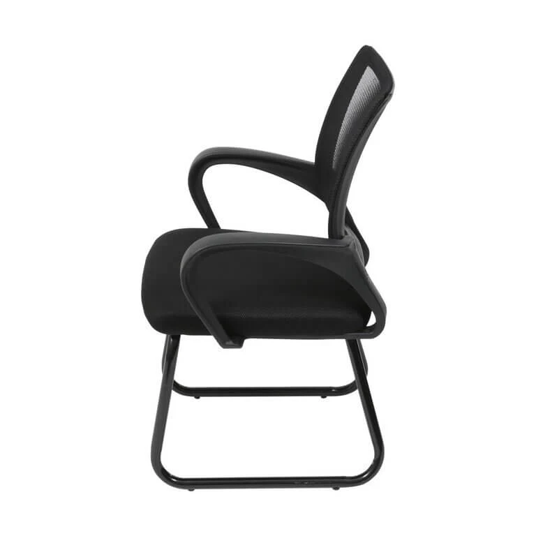 silla interlocutora tok fija color negro - Image 3
