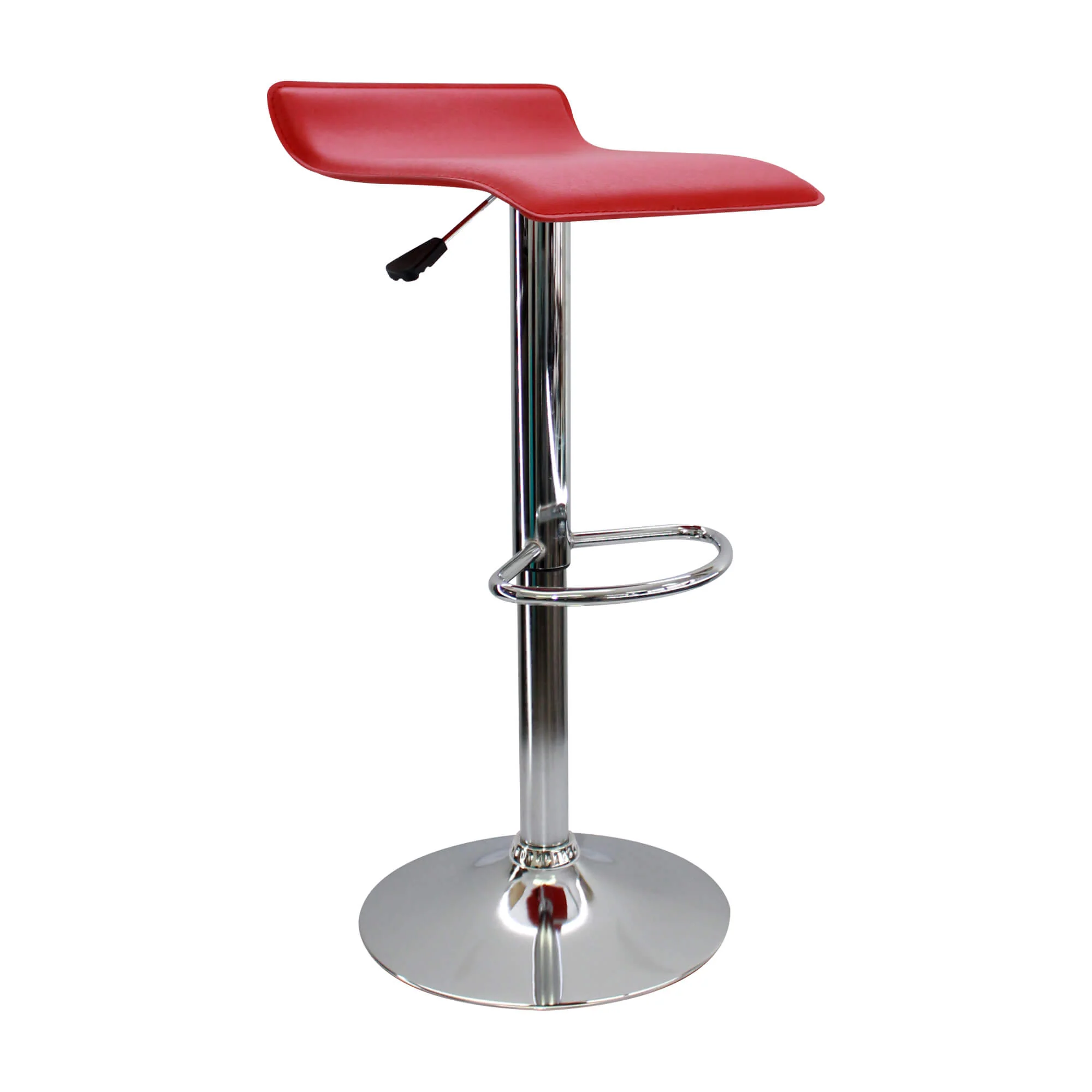 Silla de barra wave color rojo - Image 2