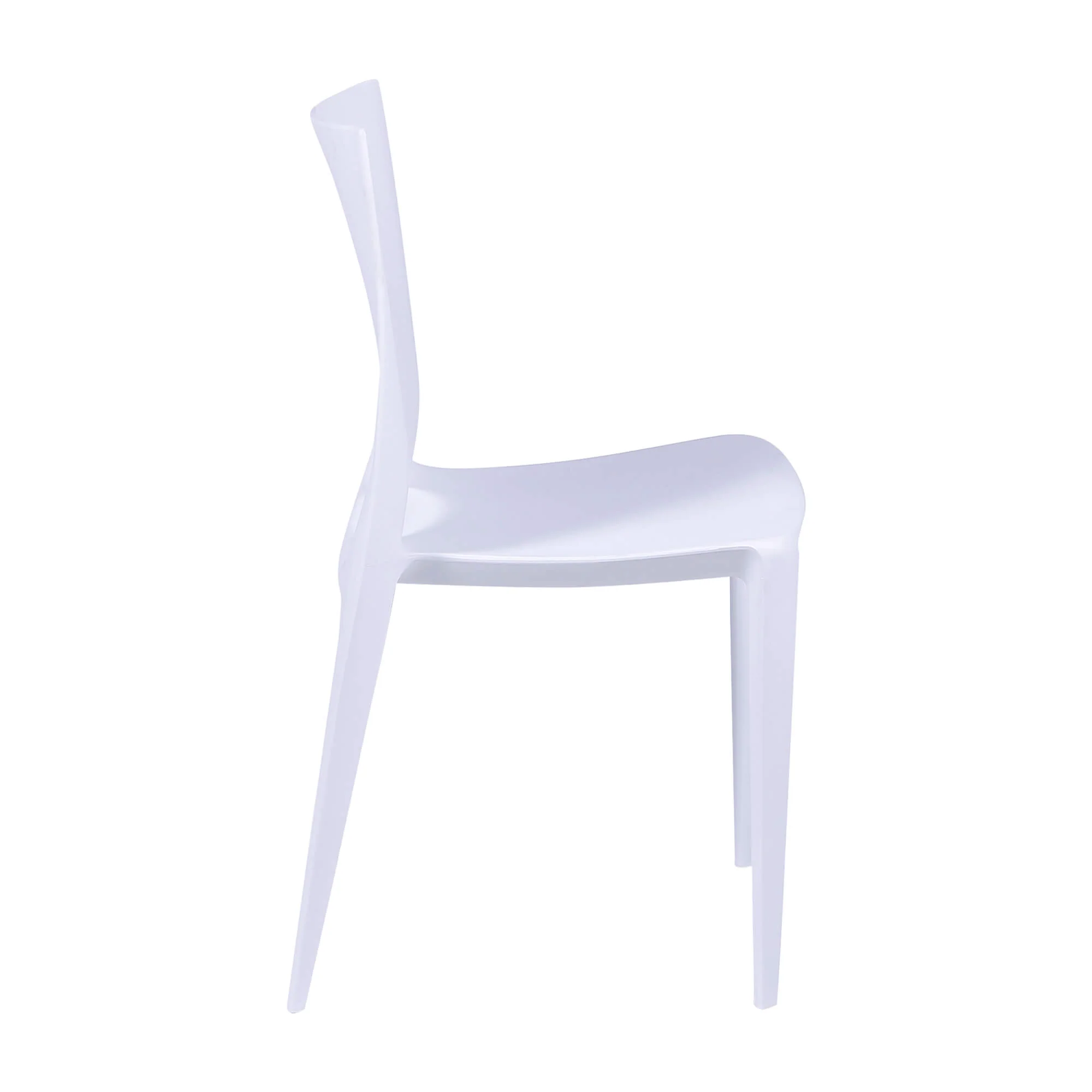 Silla de exterior zoe para sala,comedor, jardín color blanco - Image 3