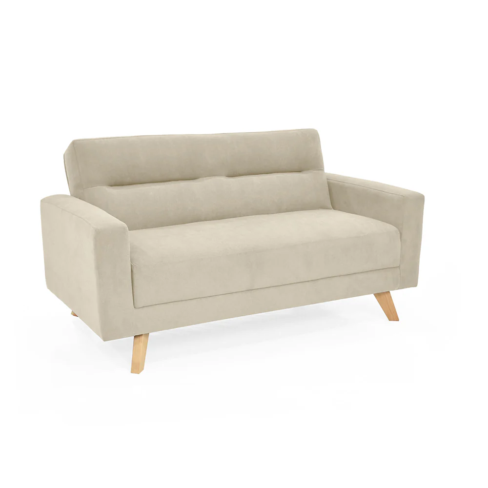 Sofa Barza 2 Puestos Tela 150x82x83 Taupe - Image 7