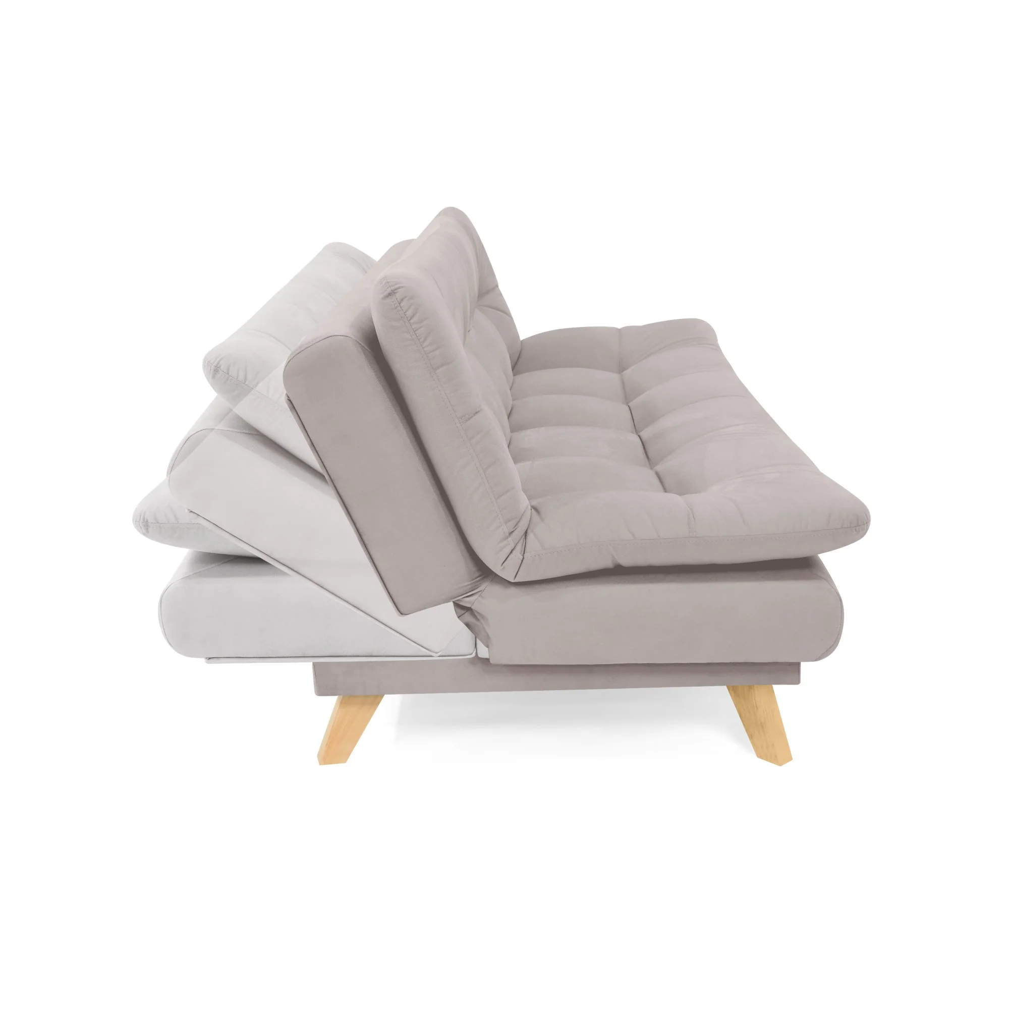 Sofa Cama Munich Reclinable 3 Posiciones 180x90x85 Taupe - Image 2