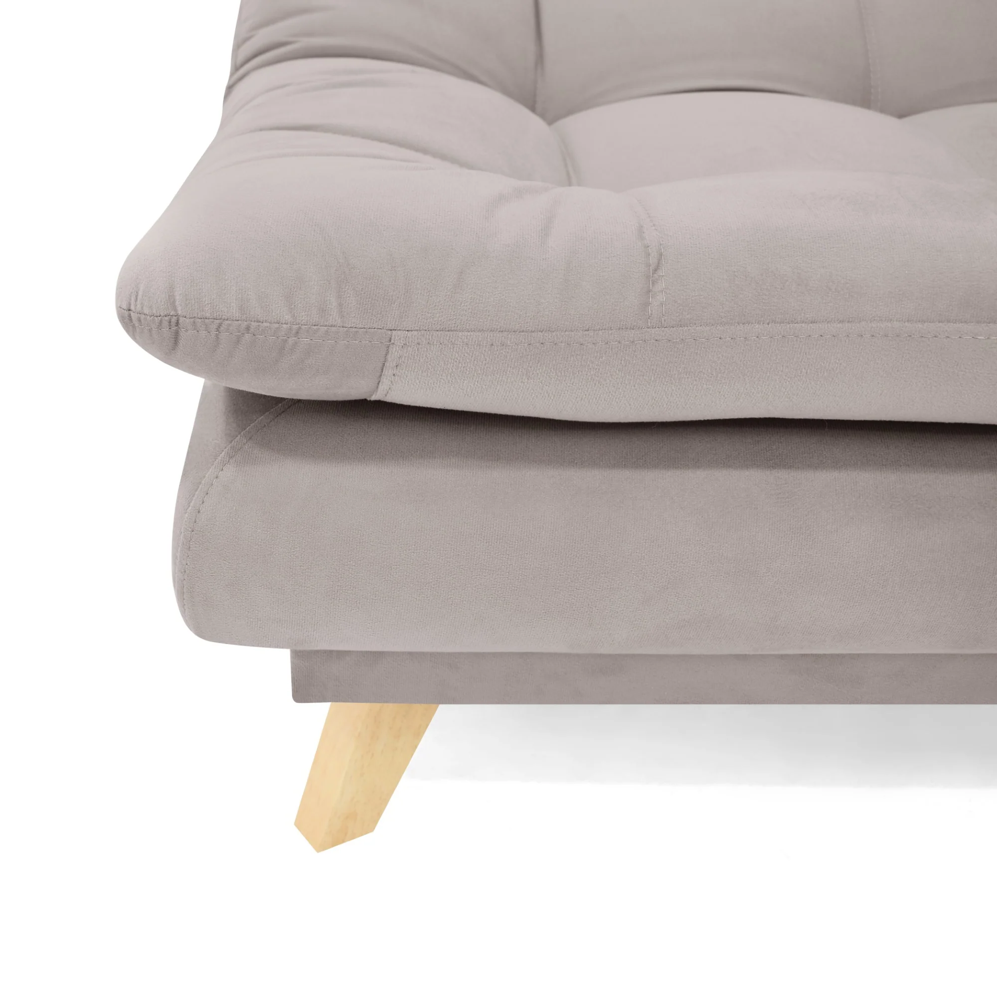 Sofa Cama Munich Reclinable 3 Posiciones 180x90x85 Taupe - Image 7