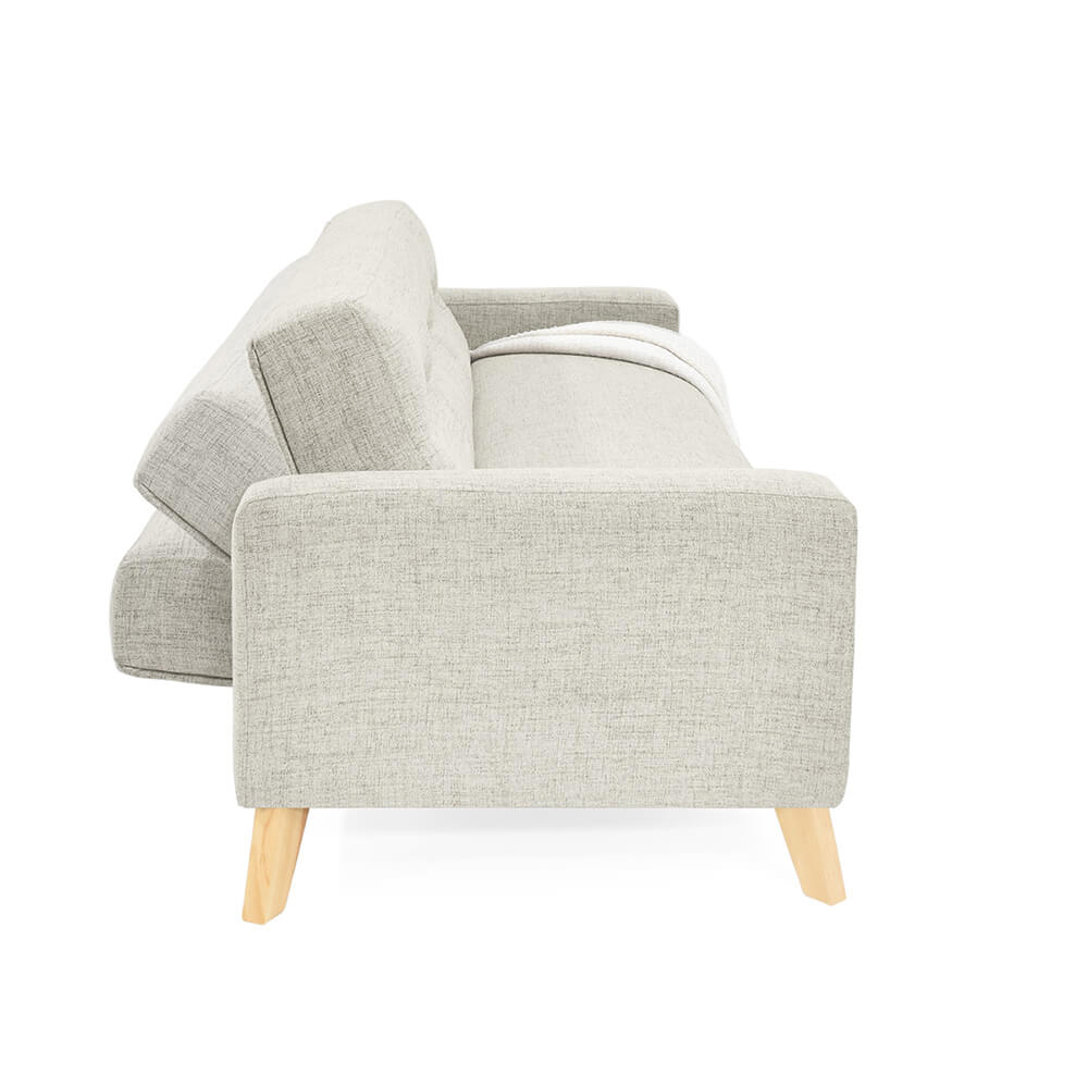 Sofa Cama Sion Reclinable 206x90x82 Taupe - Image 7