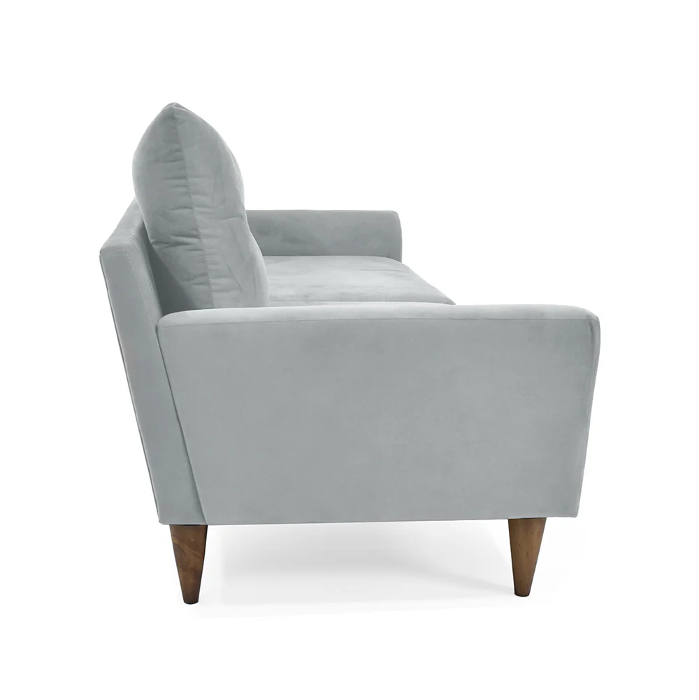 Sofa Verge 3 Puestos Tela 190x85x90 Plata - Image 7