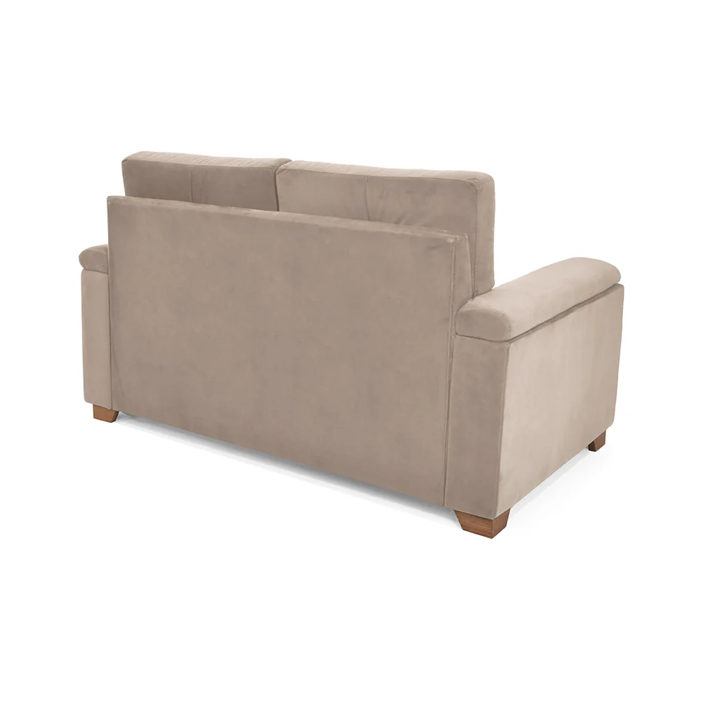 Sofa Zamora 2 Puestos Tela 150x87x85 Taupe - Image 7