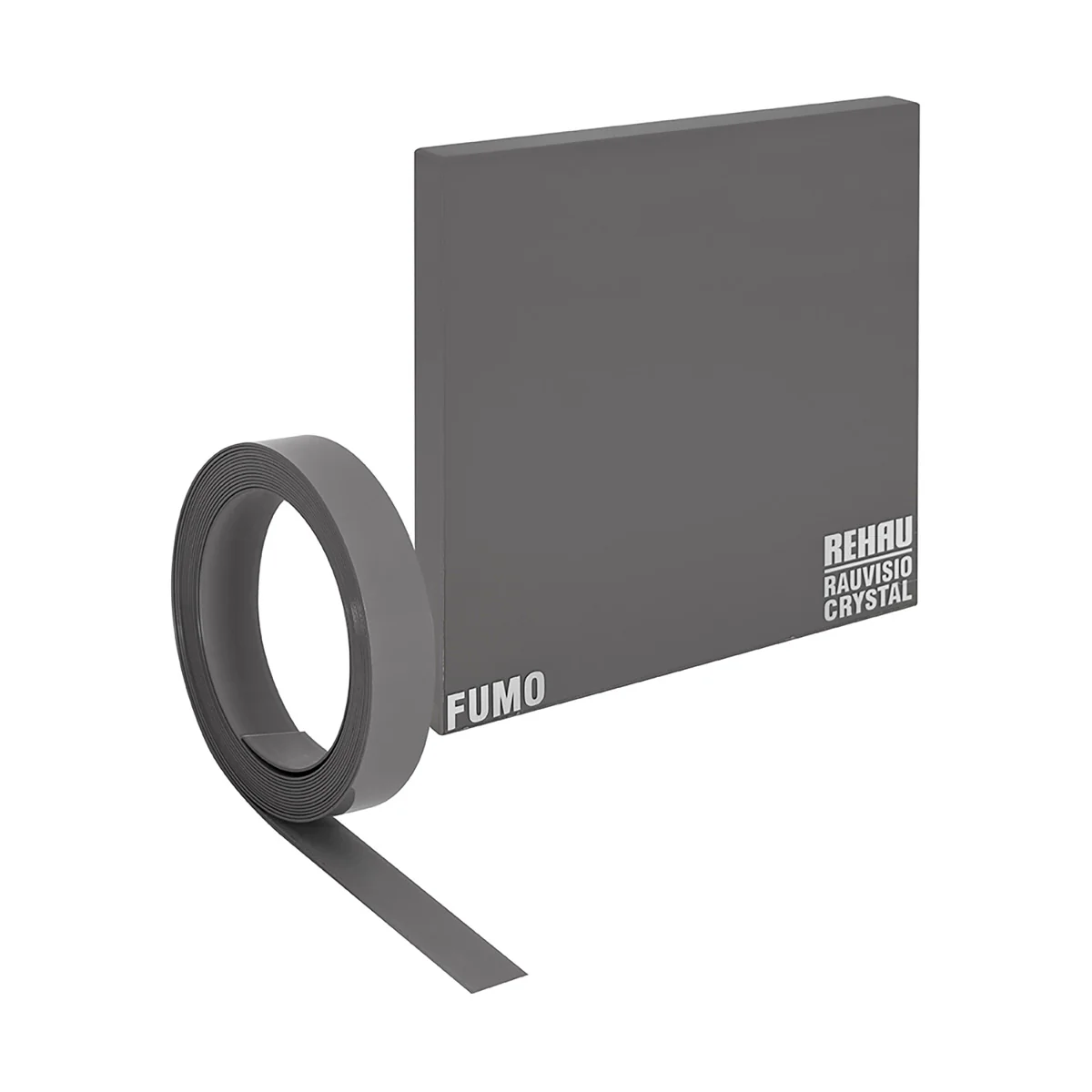 Tablero MDF laminado brillante fumo estandar Rauvisio Crystal