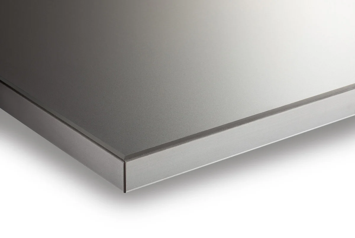 Tablero MDF laminado brillante luminoso estandar Rauvisio Crystal