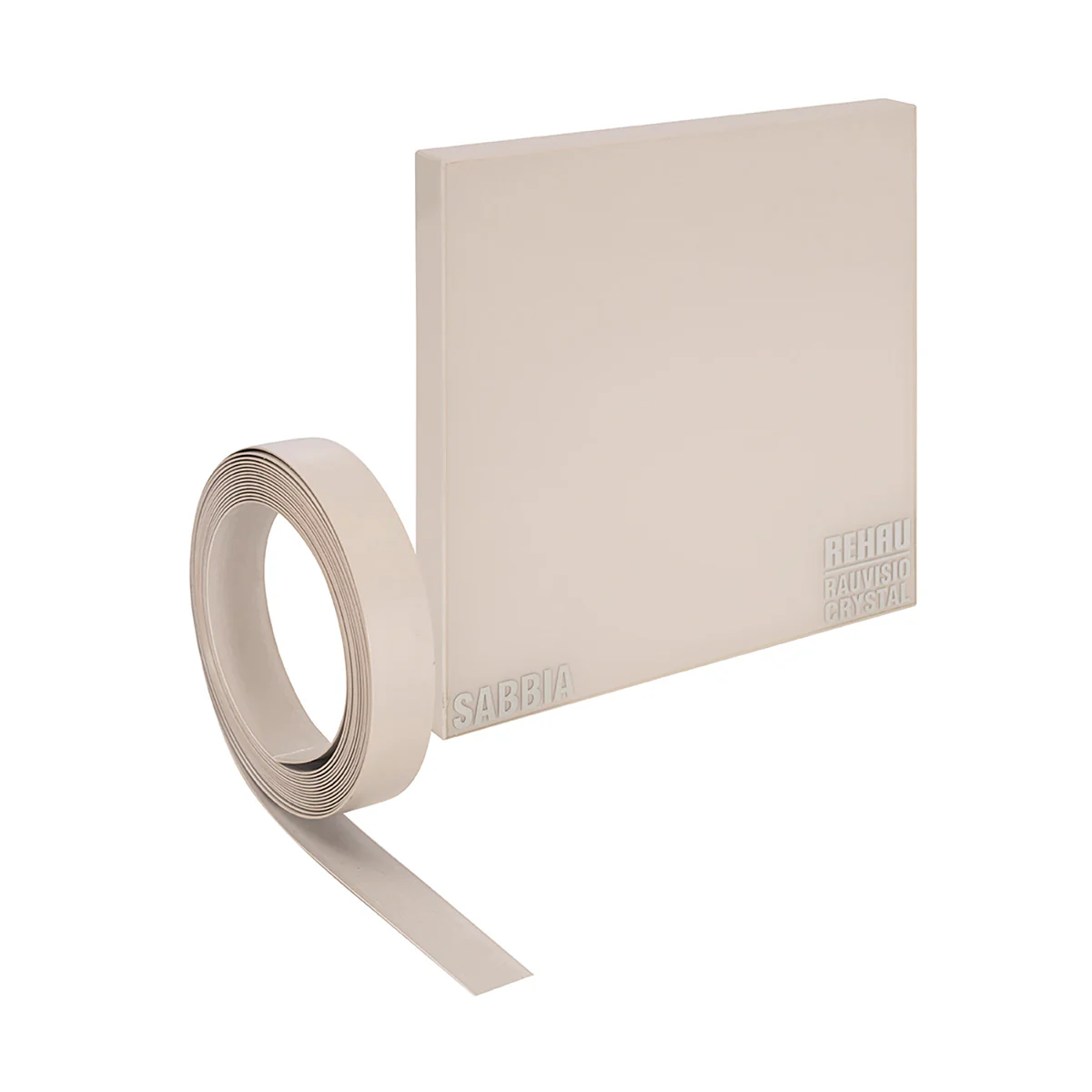 Tablero MDF laminado brillante sabbia estandar Rauvisio Crystal