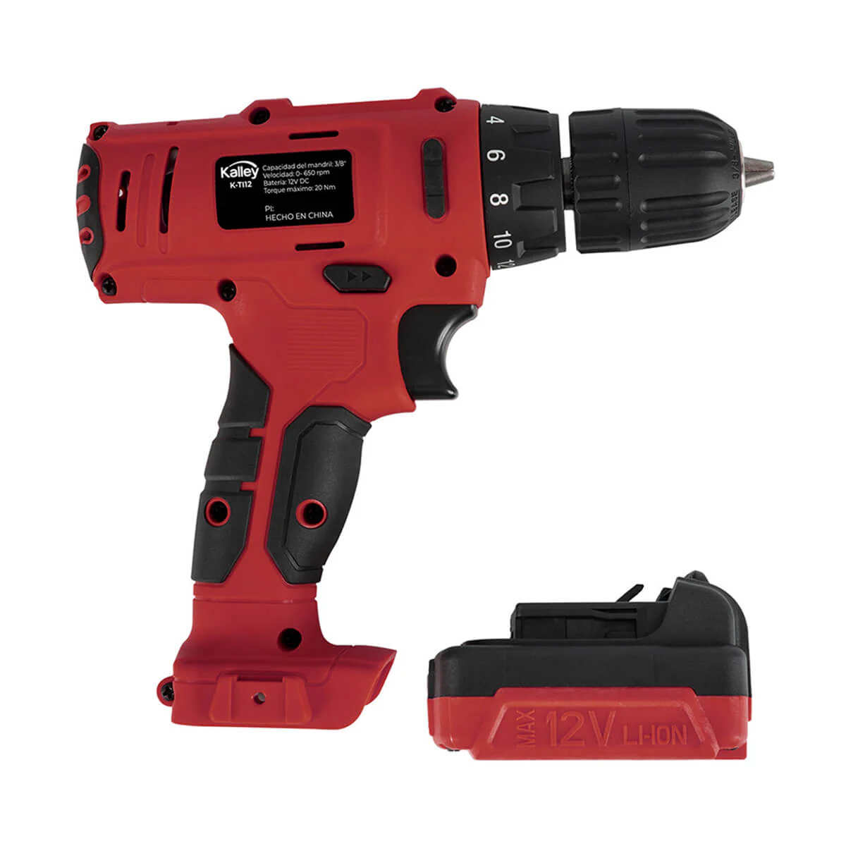 Taladro inalámbrico 12 voltios marca Kalley - Image 7