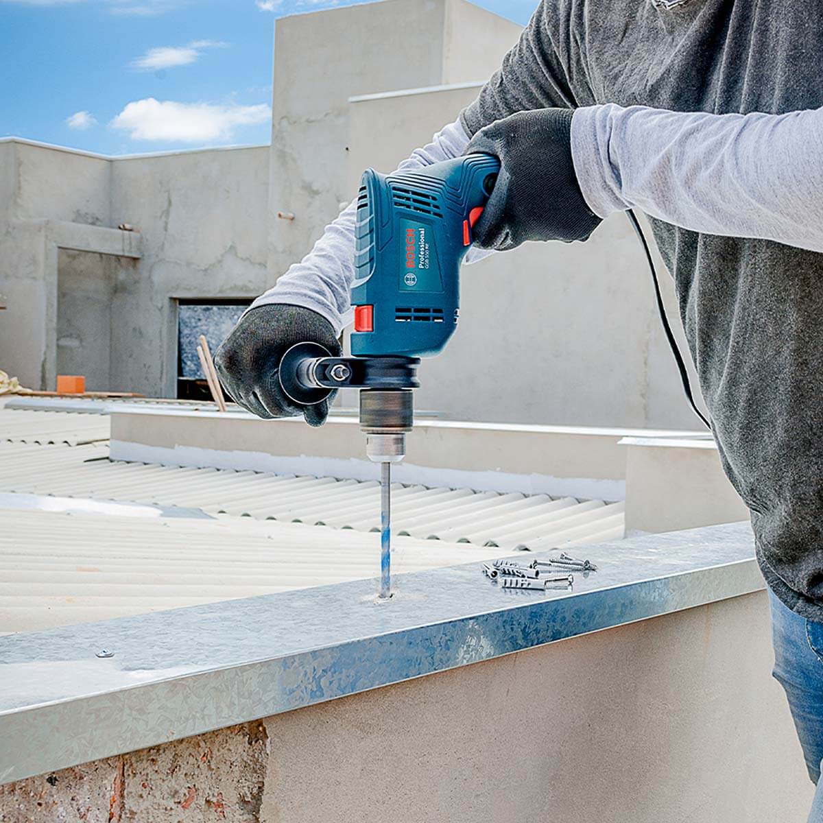 Taladro percutor 1/2" 550W Marca Bosch - Image 3