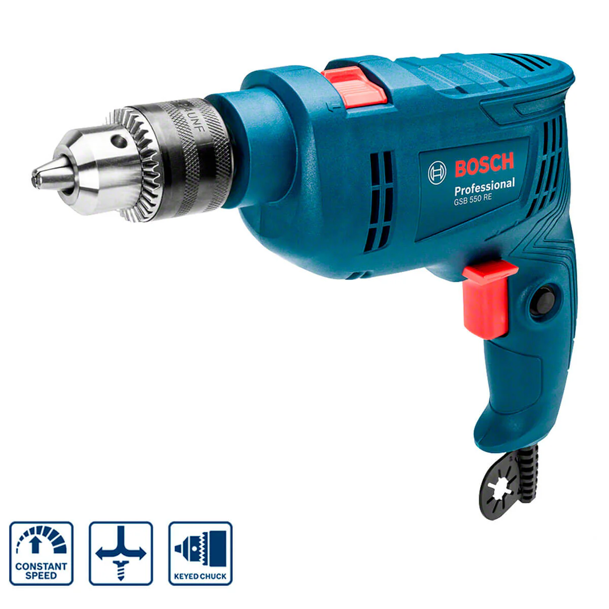 Taladro percutor 1/2" 550W Marca Bosch - Image 4