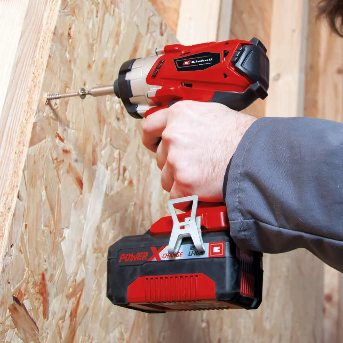 Taladro percutor de 1/2 + Atornillador de Impacto 18 V Brushless marca Einhell - Image 3
