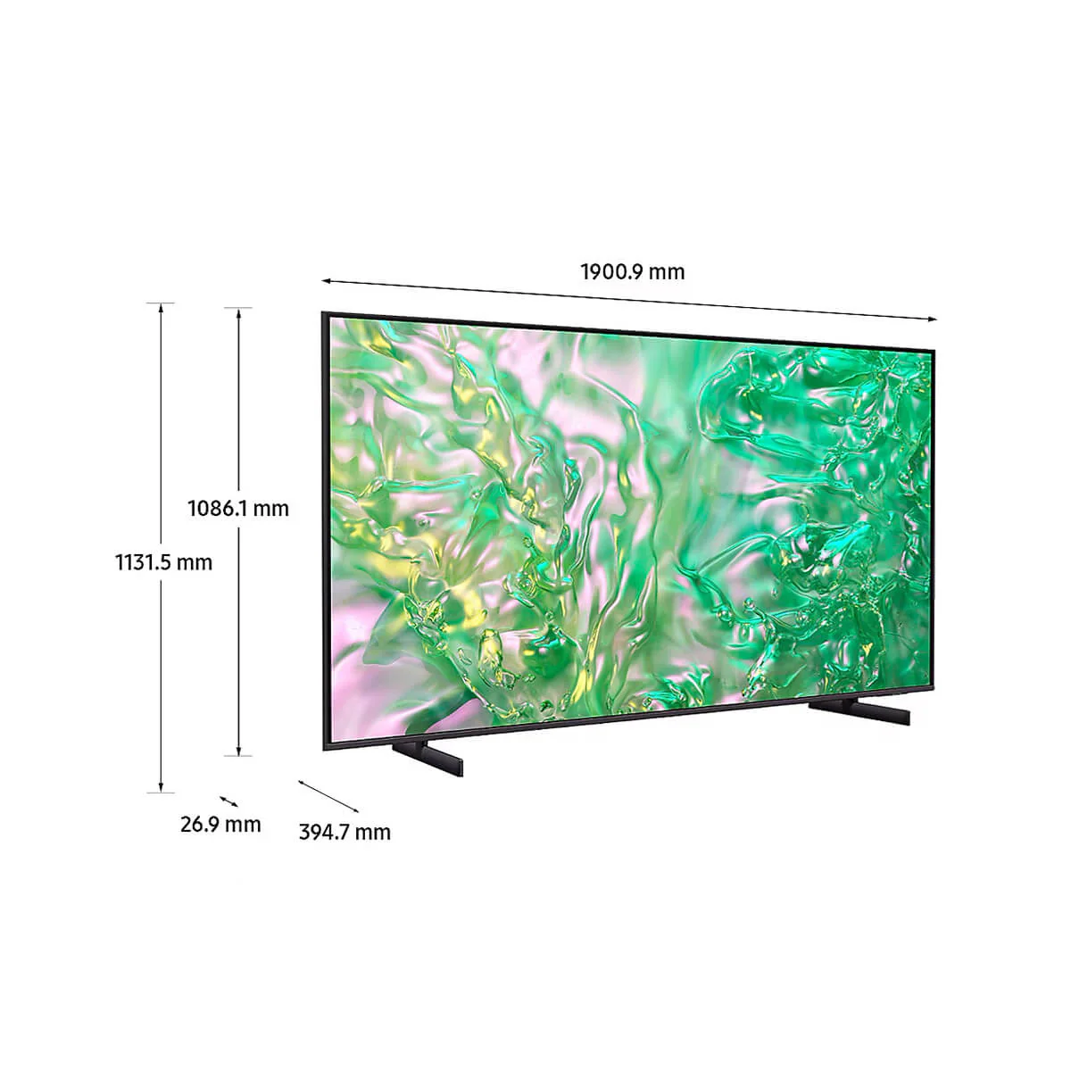 Televisor  smart de 85" crystal marca samsung - Image 4