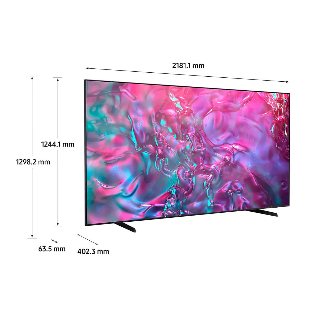 Televisor  smart de 98" crystal marca samsung - Image 4