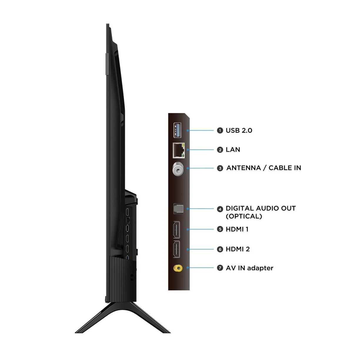 Televisor TCL 43S5K QLED FHD de 43 pulgadas - Image 4