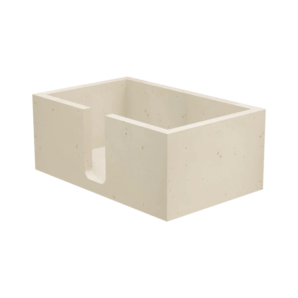 Toallero Tonga, Blanco, Diseño Moderno - Image 2