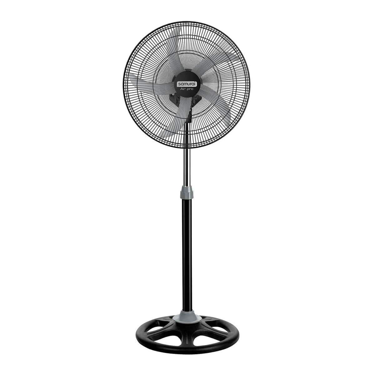 Ventilador air pro pedestal 3 velocidades negro marca samurai