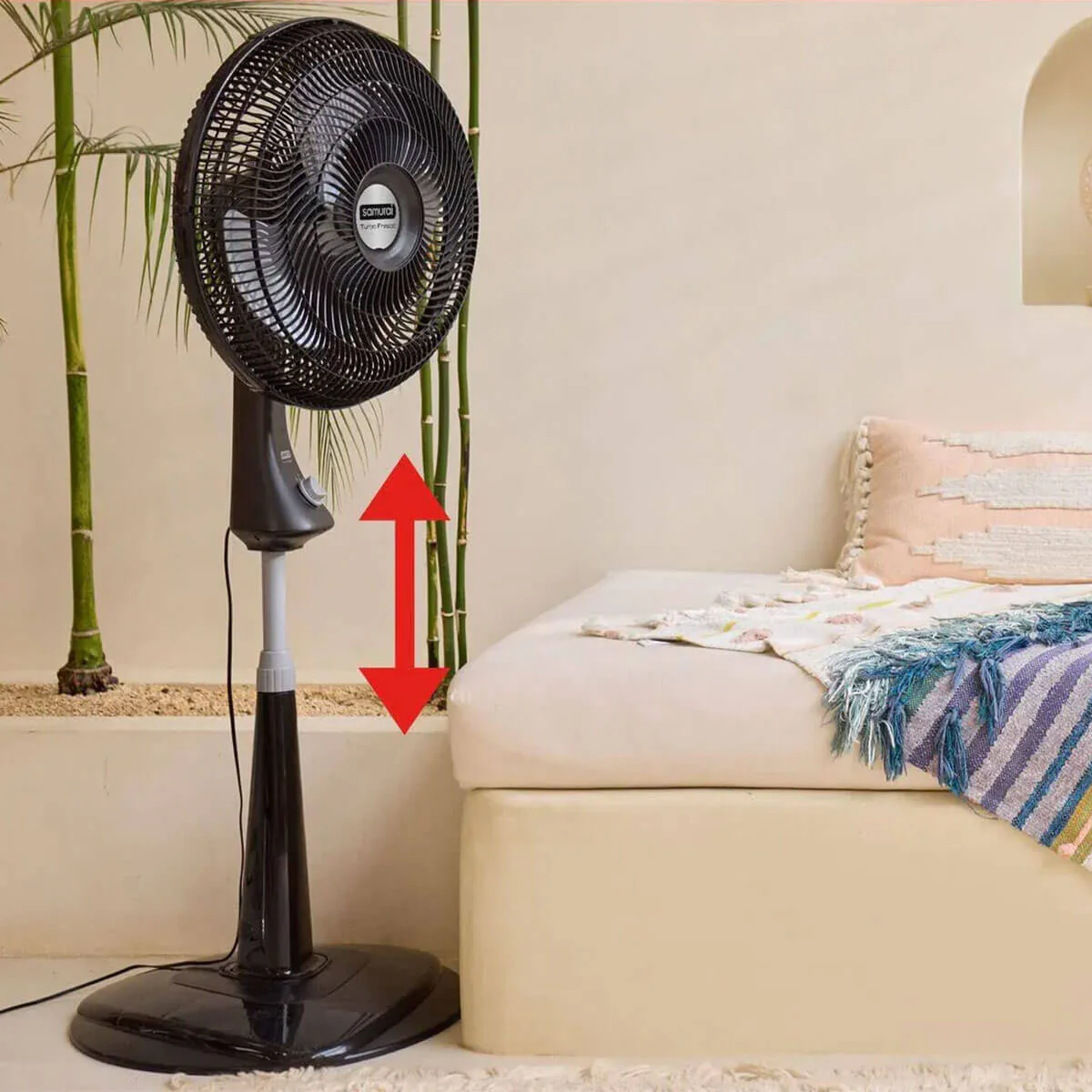 Ventilador turbo fresco 3 velocidades marca samurai - Image 6
