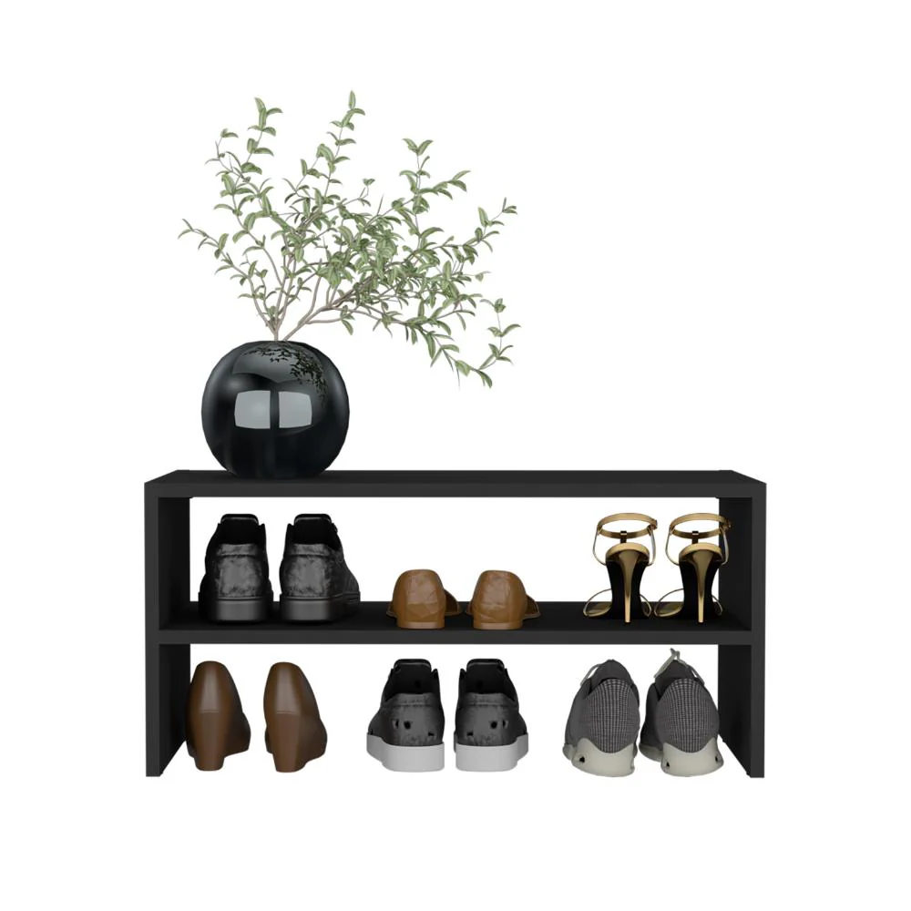 Zapatero Apilable Silap, Wengue, con capacidad para 6 pares de zapatos - Image 2