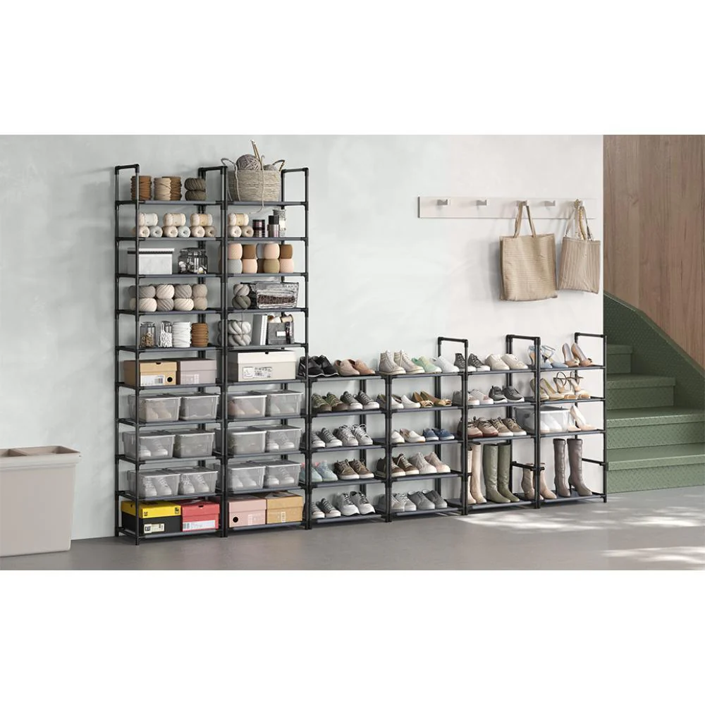 Zapatero Songmics 10 Niveles, Gris - Image 6